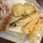 あさだ - 天ぷら盛り合わせ