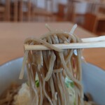 まん作 - この日のそばは摩周産と黒松内産のブレンド