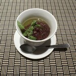 手打ち蕎麦 志庵 - 抹茶プリン