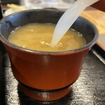 農村レストラン　関の里 - 蕎麦湯めちゃ濃厚