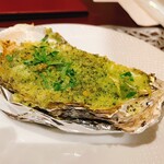 トラットリア・ラ・カパンナ - 殻ガキ・香草バター焼き
