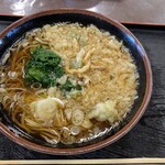 農村レストラン　関の里 - たぬき蕎麦