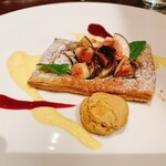 トラットリア・ラ・カパンナ - イチジクのタルト