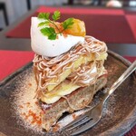 Cafe&Pancake Moi - 斜め上から。