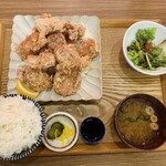 いけや食堂 - ♢からあげ定食