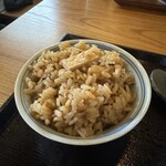 饂飩店よこやま - かやくごはん