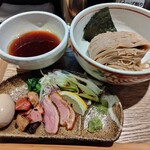 鴨出汁中華蕎麦 麺屋yoshiki - 最上鴨の年越しつけそば(醤油) \1600