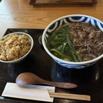 饂飩店よこやま - かやくごはん
