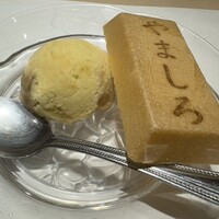 名古屋 栄 栞庵 鮨 やましろ - アイス最中