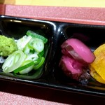 うなぎ屋おのぎ - 薬味、漬物