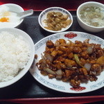 香蘭 - 鶏肉の中華味噌炒め