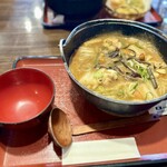 甲州ほうとう 完熟屋 - 鶏肉ほうとう