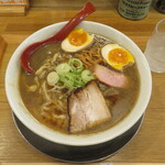 麺や 七彩 - 味玉らーめん(煮干)　1,400円