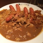 CoCo壱番屋 熊本新市街店 - 豚しゃぶカレー。ソーセージトッピング。