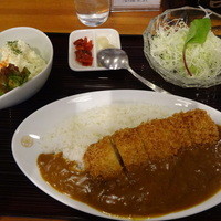 とんかつ まい泉 青山本店 - カツカレー990円＋ポテトサラダ（ハーフ）280円