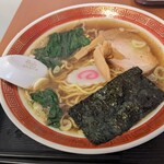 幸楽 - 半チャンラーメン