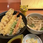 Shinshiyuu An - 天丼と蕎麦