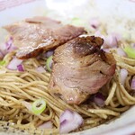 自家製麺 ら～めん かり屋 - にんにく和え玉