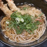 ウエスト うどん - 海老天そば。760円