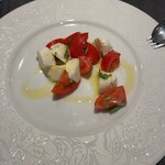 ラ リベルラ ドーロ - トマト美味（食べかけ）