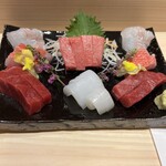 THE SUSHI GINZA 極 - 刺身盛り合わせ