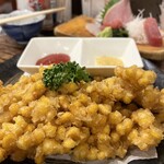 居酒屋　いこい - とうもろこしのかき揚げ