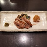 手打ち蕎麦 しば田 - 鴨焼き