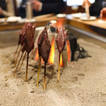 柳家 - 鹿ヒレ炉端焼き