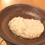 蕎麦おさめ - そばがき（成田の在来種）