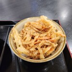Yudetarou - ミニ野菜かきあげ丼