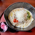 うどん工房かたつむり - 【白トリュフ香る　濃厚クリームうどん】