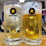 Yoisho Tamariba - ＊超炭酸ハイボール（¥400）
                        ＊サッポロ生ビール 黒ラベル〈樽生〉（¥450）