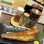 Naniwa Robata Hakkaku Dainago Yabiru Dinguten - ホッケ(ハーフサイズ)