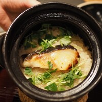 京都一の傳  六本木ヒルズ店 - 銀鱈の炊き込みご飯
