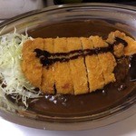 カレーのチャンピオン  - カツカレー　普通盛