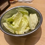 元祖串かつ だるま - キャベツ110円