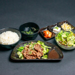 Yakiniku (Grilled meat) lunch