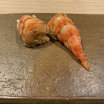 鮨 銀座 おのでら - 車海老