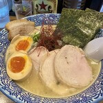 鶏白湯らーめん 鶏吉 - 