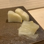 鮨 銀座 おのでら - べったら漬け