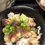 うなぎ家 しば福や - 薬味で