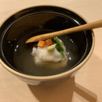 鮨 銀座 おのでら - 甘鯛のかぶら蒸し