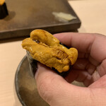 鮨 銀座 おのでら - バフンウニ