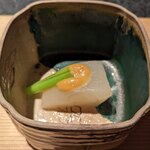 日本焼肉はせ川 別亭 - 近江蕪(カブ)(コース料理 師走)