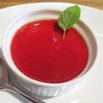 Bistro flat - ('13/12)デザートのパンナコッタ