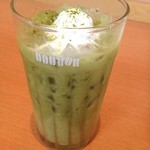 ドトールコーヒーショップ - アイス抹茶豆乳ラテS