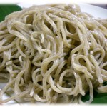 千寿庵 - 玄そば挽きぐるみのようだ　二八打ちですかね