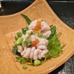 吉乃寿司 - 雲子の紅葉おろしポン酢