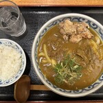 Jukusei Udon Nakaya - カレーうどん+とり唐+白ご飯