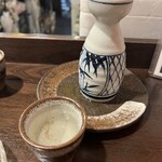 金町製麺 - 紗利　燗酒　700円